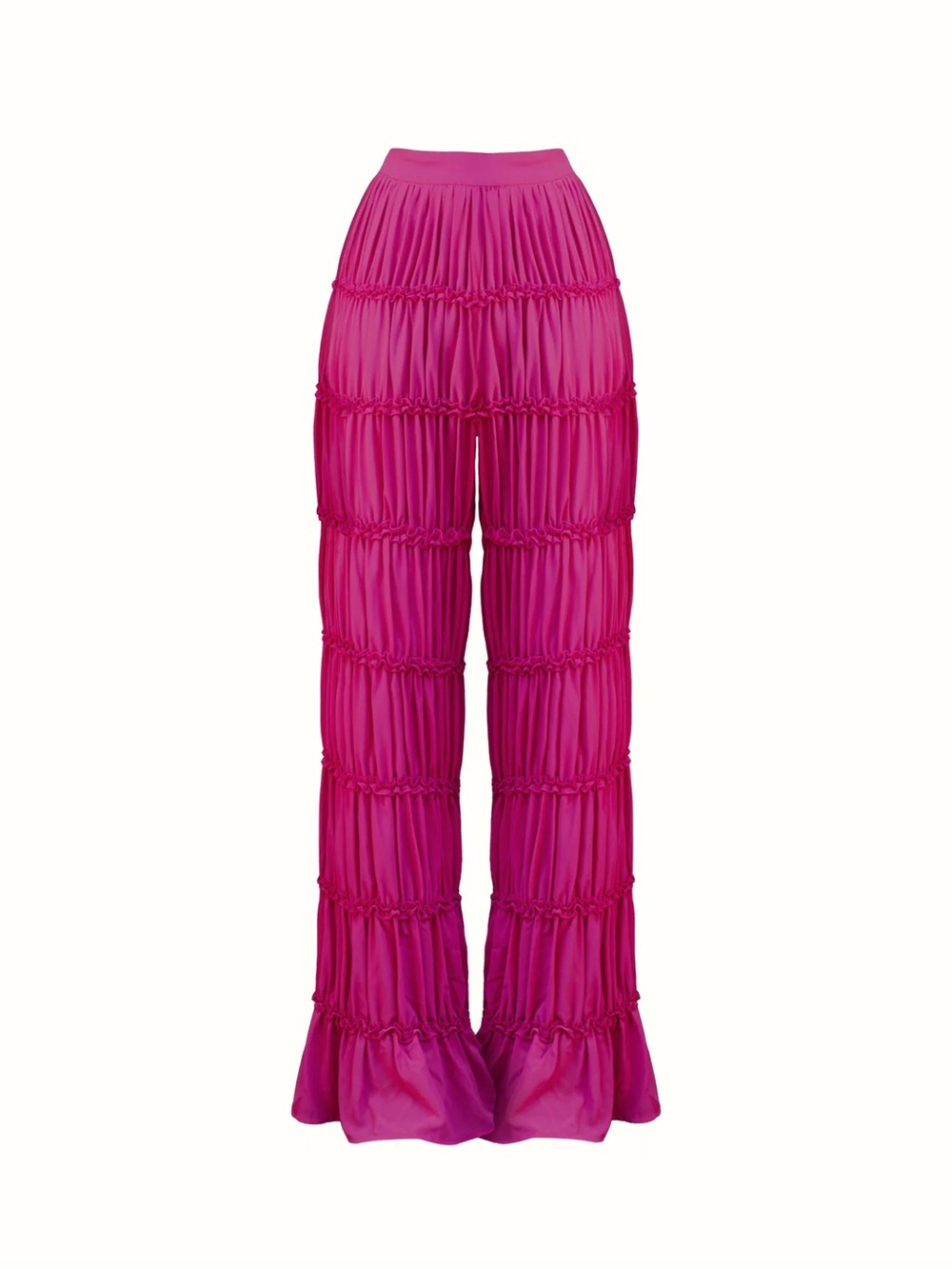 Andrea Iyamah Magenta Pants